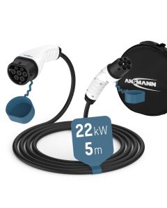 Autoladekabel 22 kW Typ2 500 cm